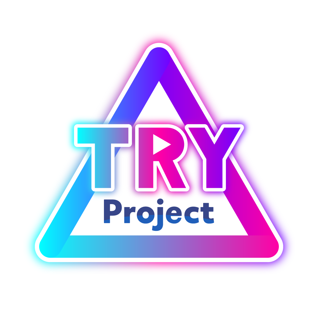 TRY Project 立体ロゴ（Blender＋Three.jsの3DCG実例）